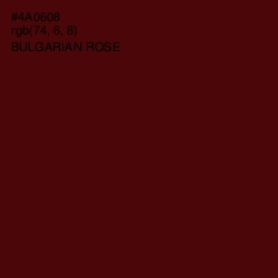 #4A0608 - Bulgarian Rose Color Image